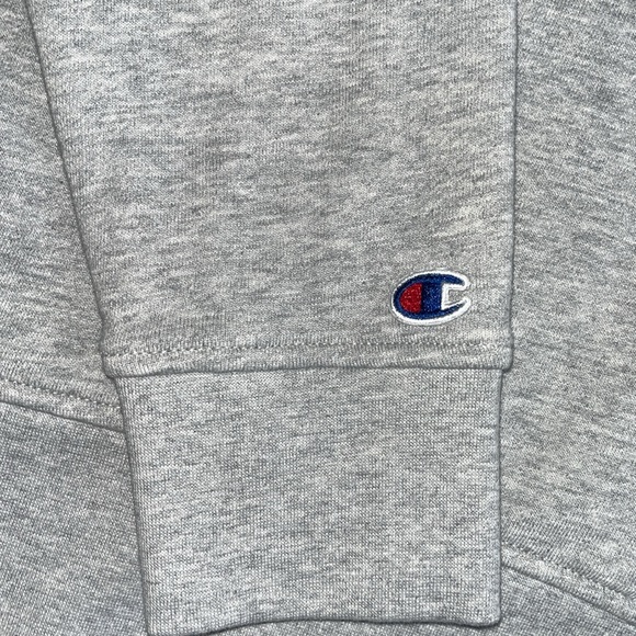Men’s Grey Champion Half-Zip; Size: M - Picture 9 of 9